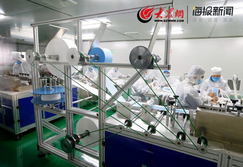 青島企業在行動 即墨口罩廠生產支援兩不停 爺倆共同守候 生命線 視頻
