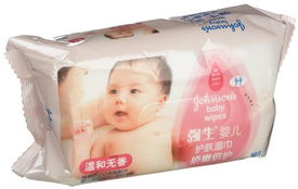 強生嬰兒倍柔護膚柔濕巾80片經濟裝 溫和無香，母嬰家庭優選